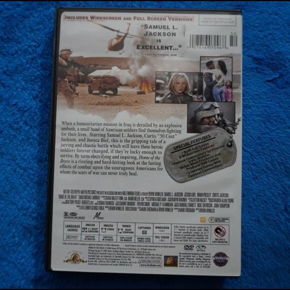 Home of the Brave DVD Full and Widescreen - Picture 2 of 5